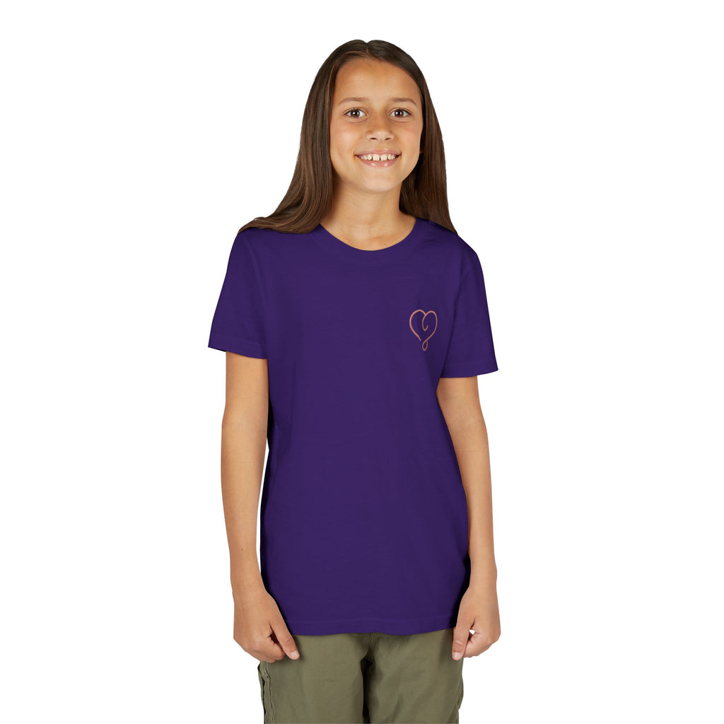 Amore Heart Graphic Youth T-Shirt