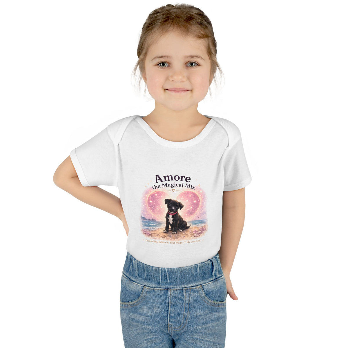 Infant Bodysuit Amore the Magical Mix Character Sunset