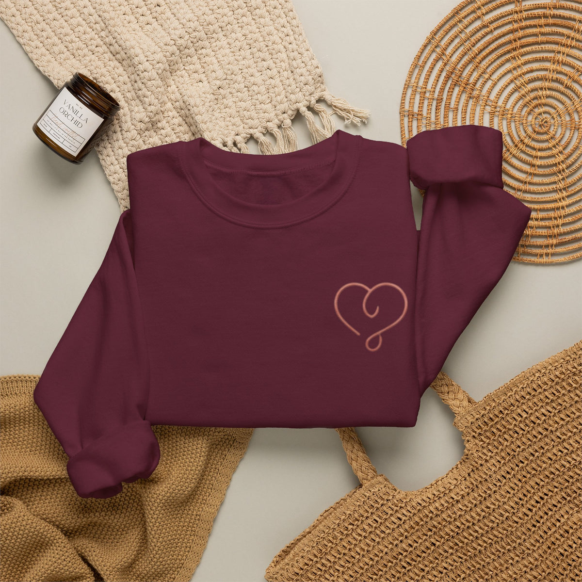 Women's Heart & Amore Valenti & Co. Crewneck Sweatshirt