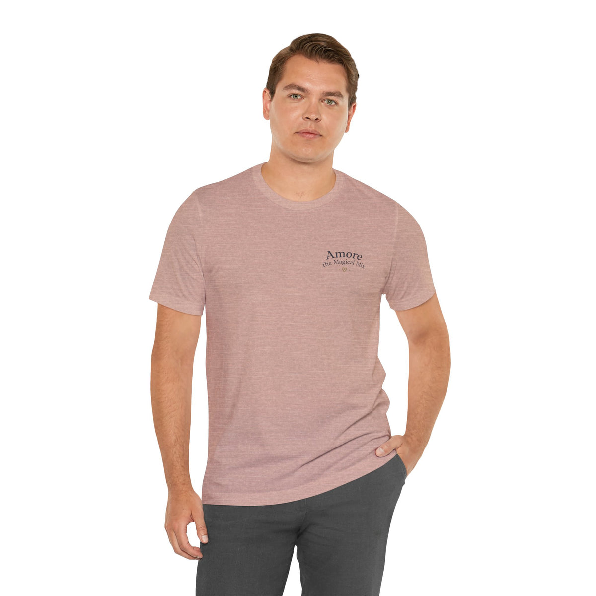 Adult T-Shirt Amore the Magical Mix Signature & Character Logos