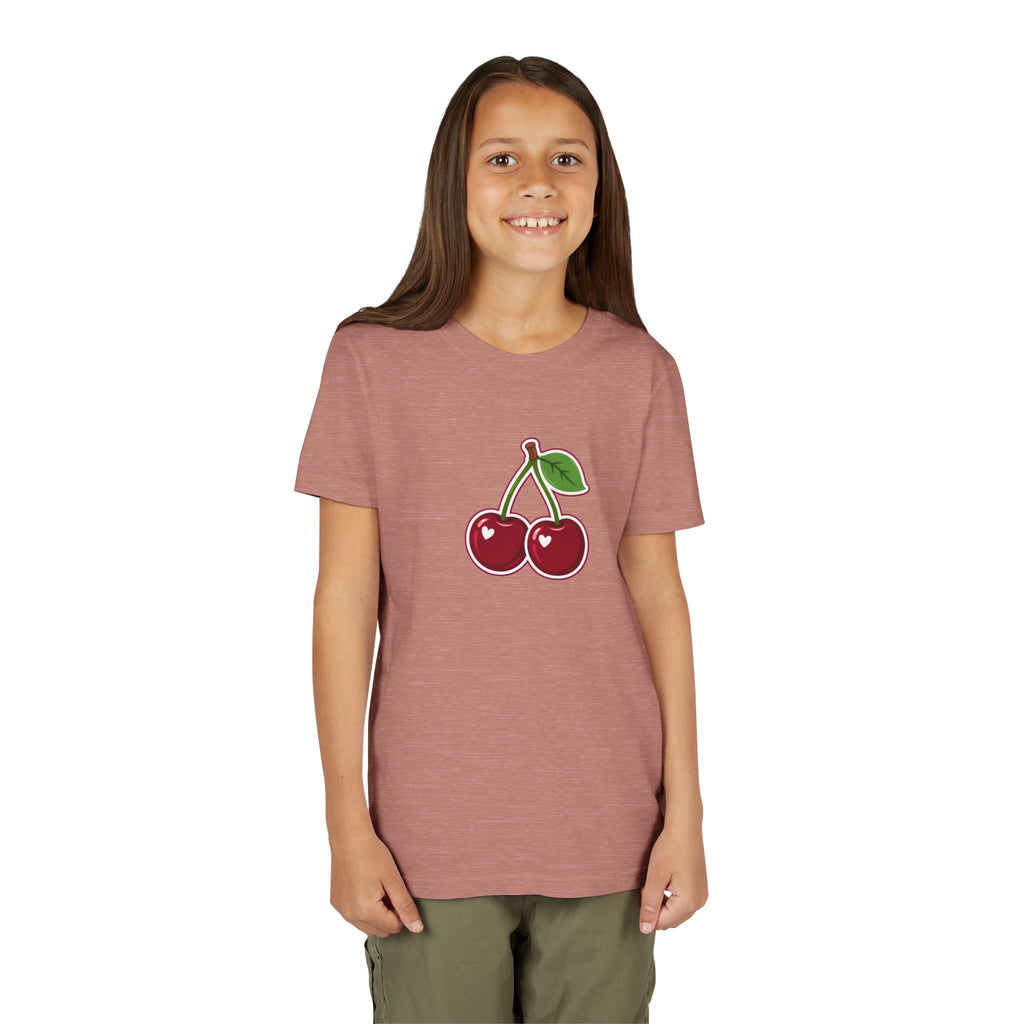 Youth Girls Cherry & Amore Graphic T-Shirt