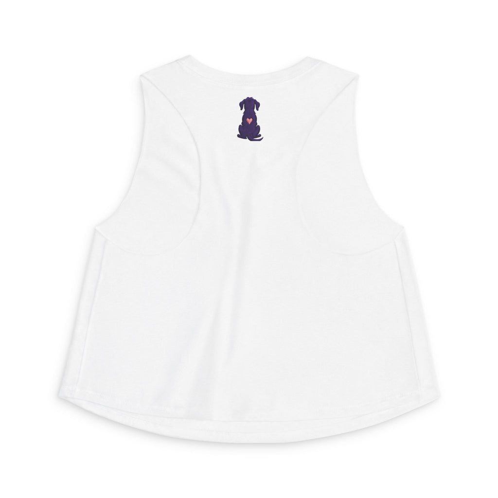 Women's Crop Top Amore Silhouette Relaxed Cropped