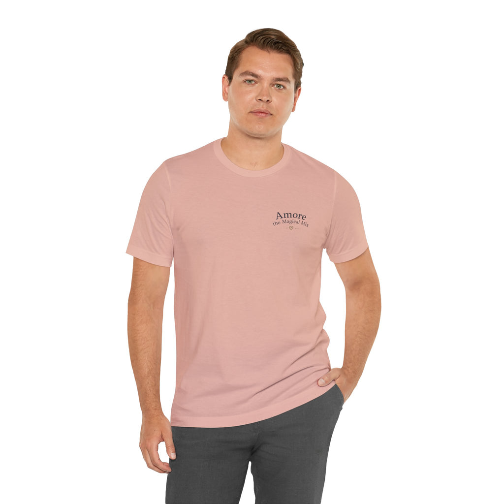Adult T-Shirt Amore the Magical Mix Signature & Character Logos