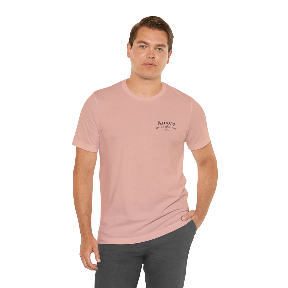 Adult T-Shirt Amore the Magical Mix Signature & Character Logos