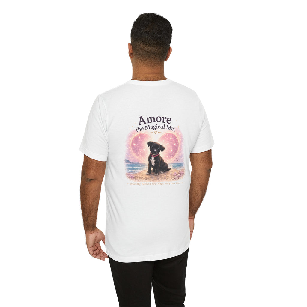 Adult T-Shirt Amore the Magical Mix Signature & Character Logos