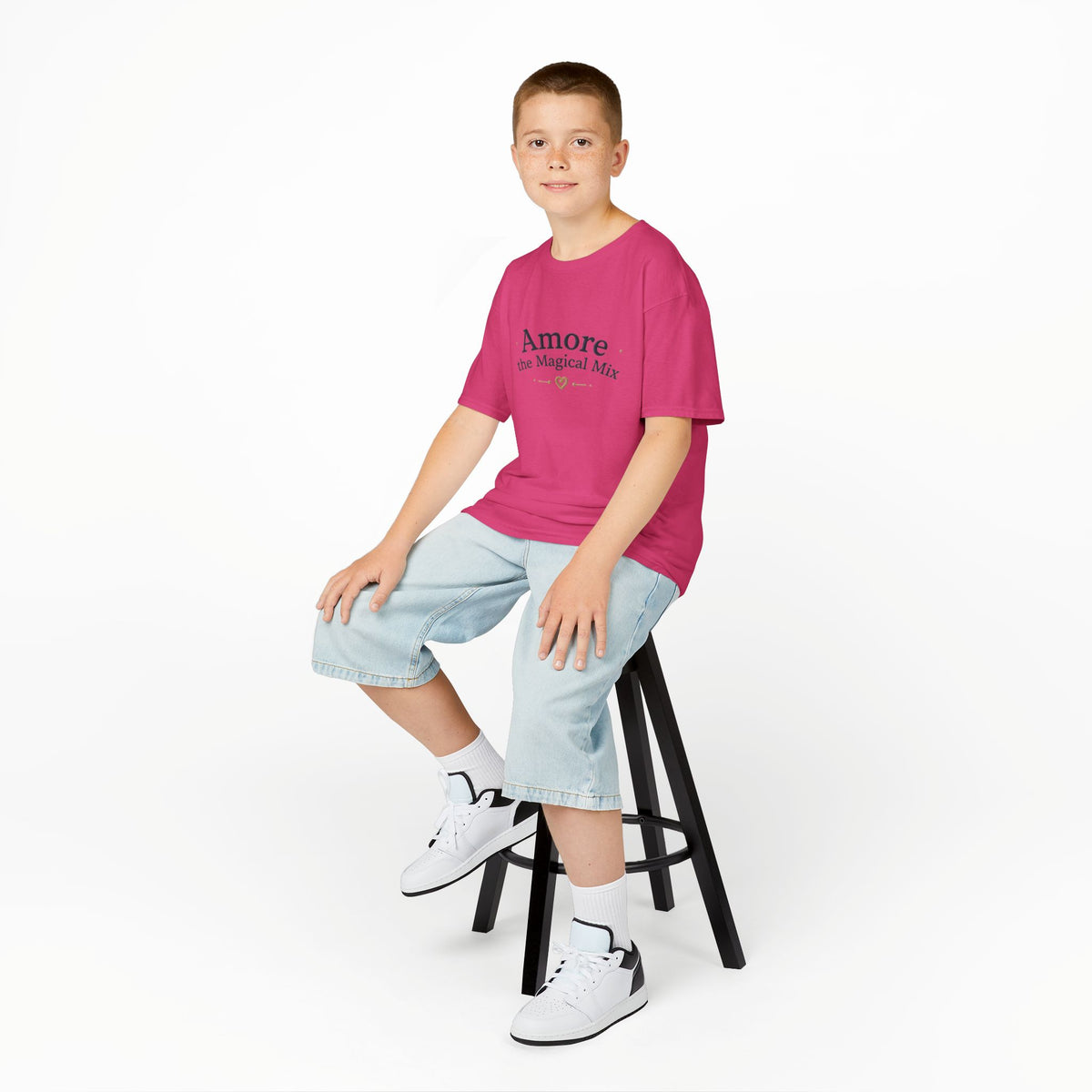 Youth T-Shirt Amore the Magical Mix Signature Logos