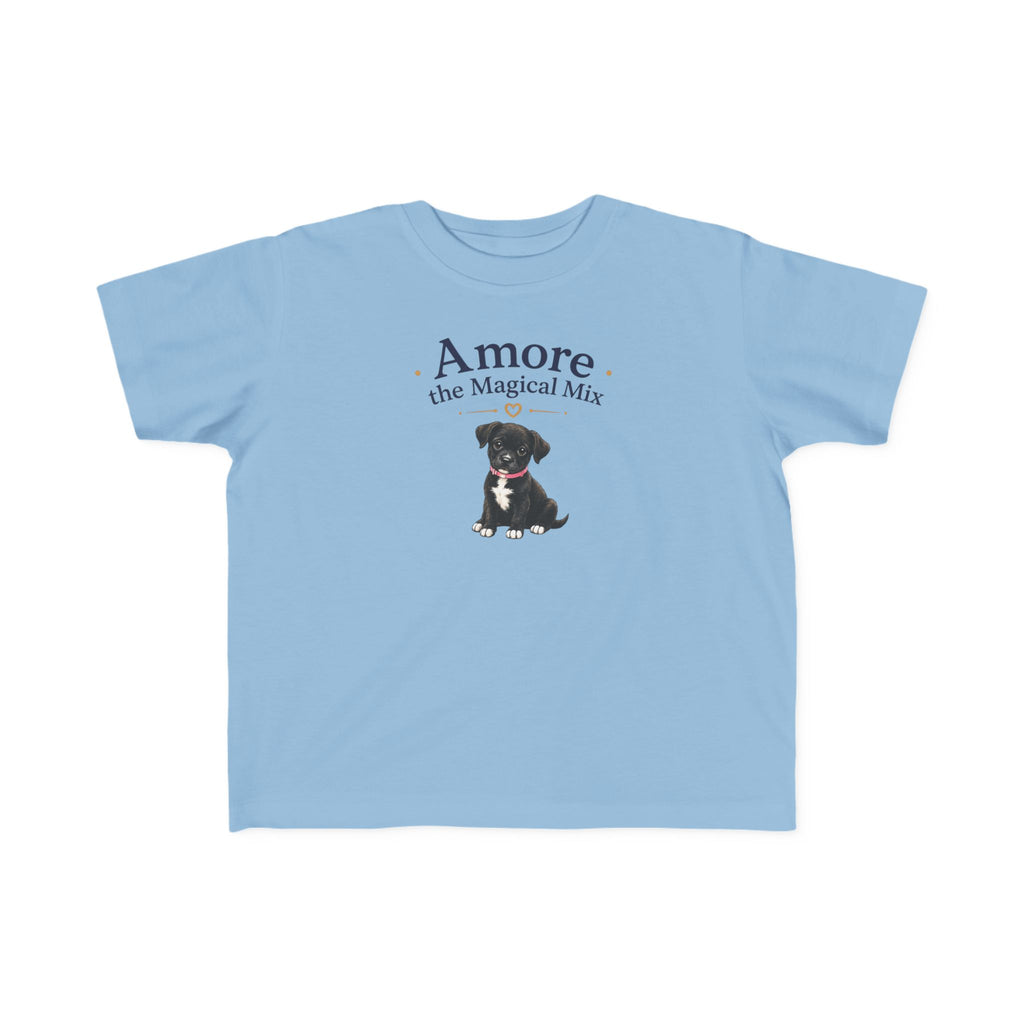 Toddler Amore the Magical Mix T-Shirt Puppy Heart Design