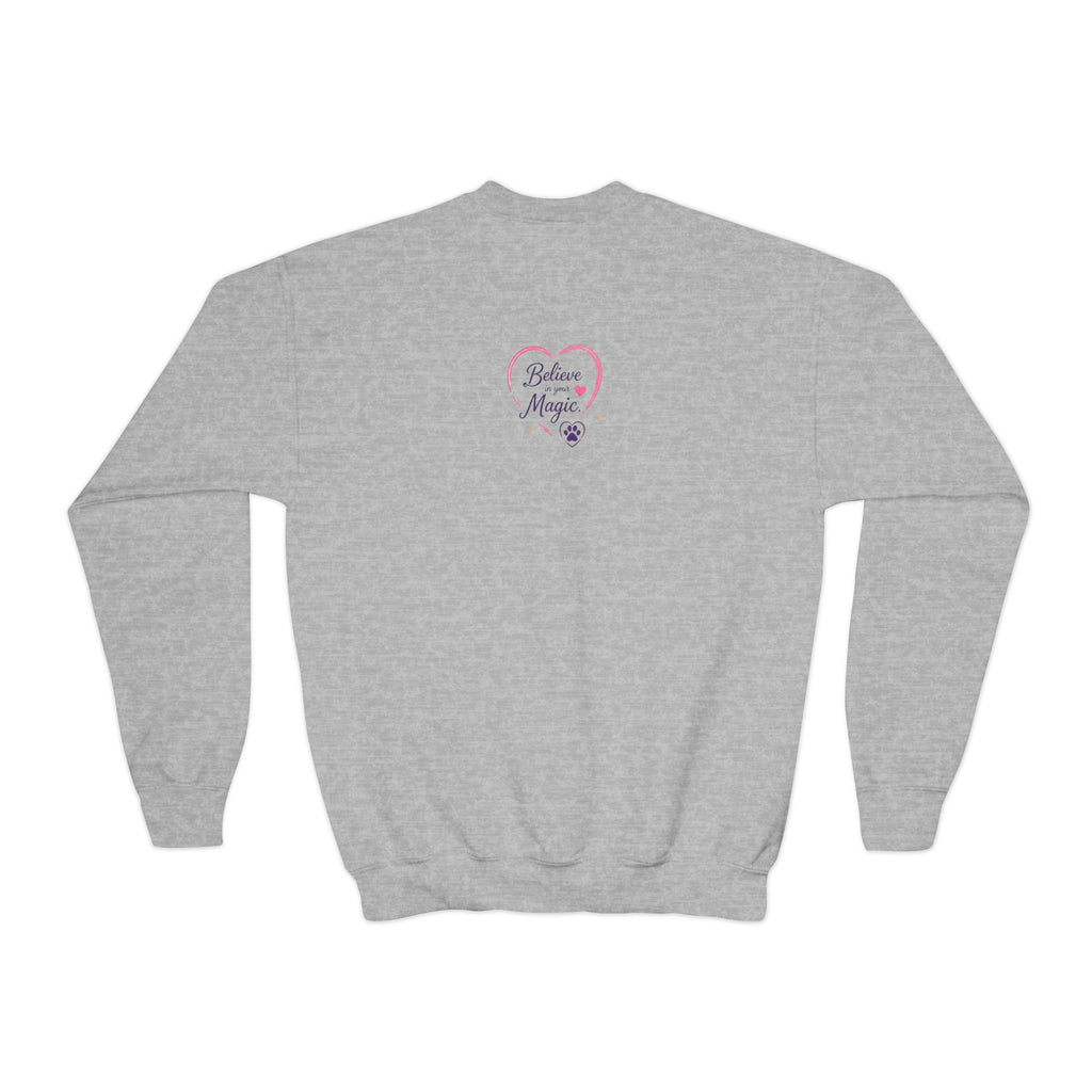 Youth Amore the Magical Mix Crewneck Sweatshirt | Character Logo