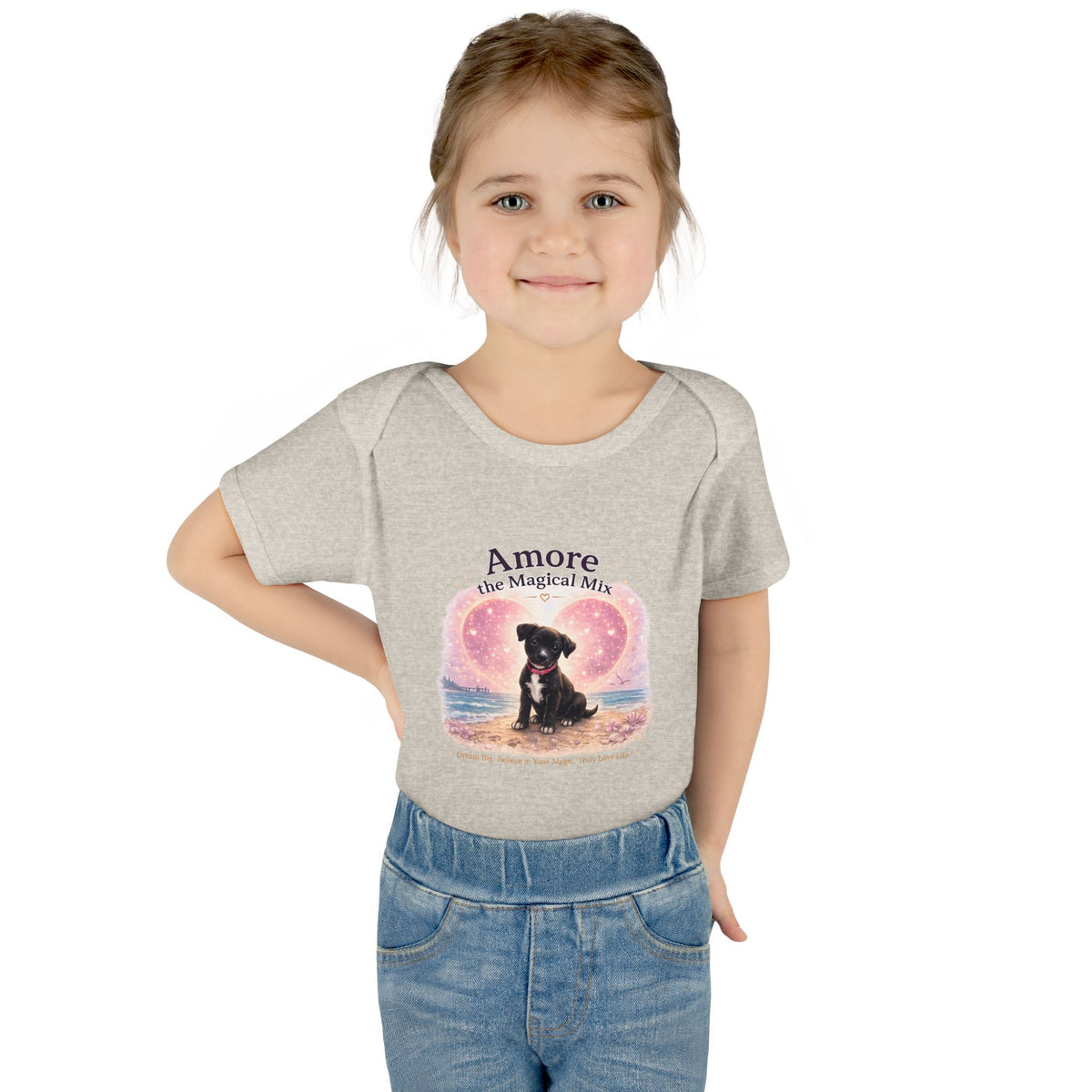 Infant Bodysuit Amore the Magical Mix Character Sunset