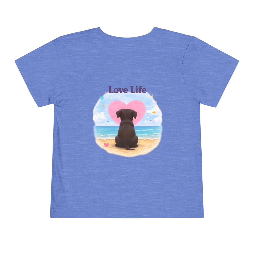 Toddler Tee "Amore the Magical Mix" Puppy Love Beach Shirt