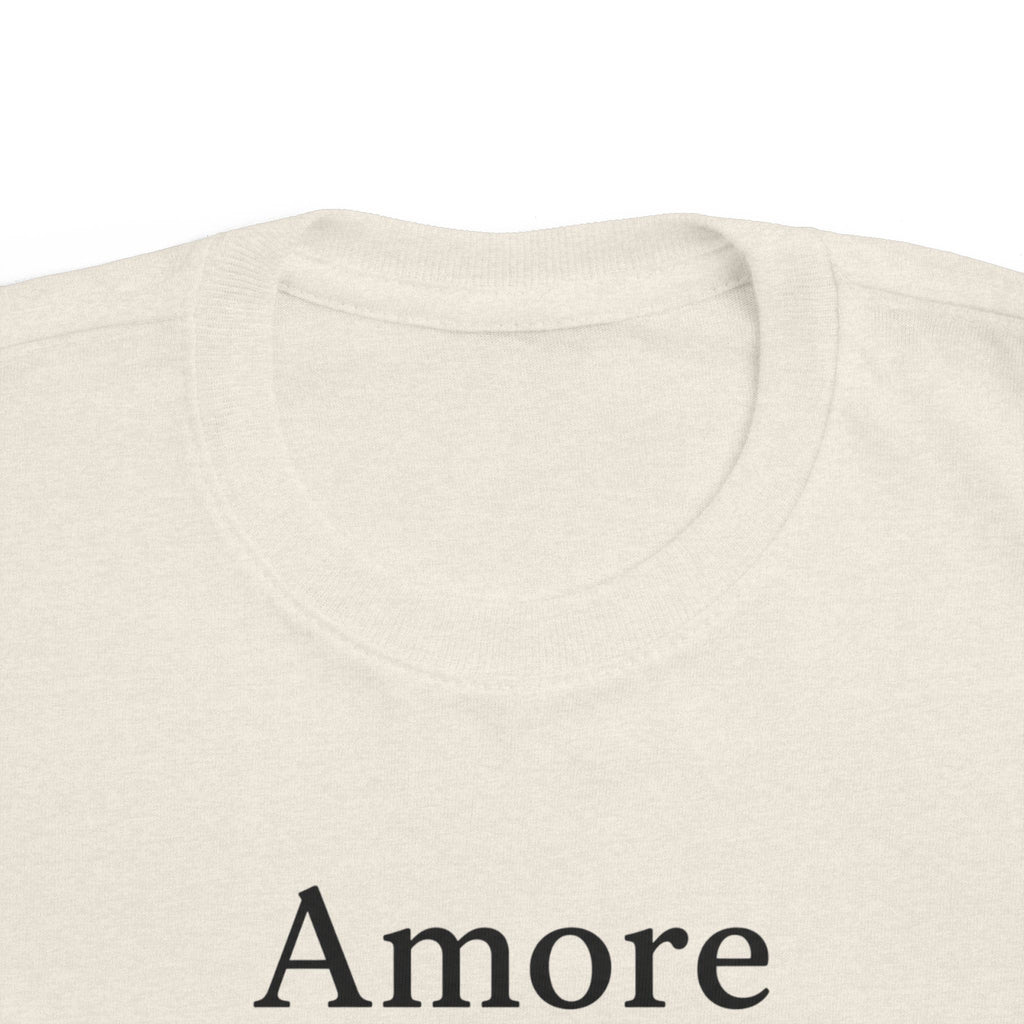Amore Halloween Pumpkin Beach Sunset Graphic Toddler T-Shirt