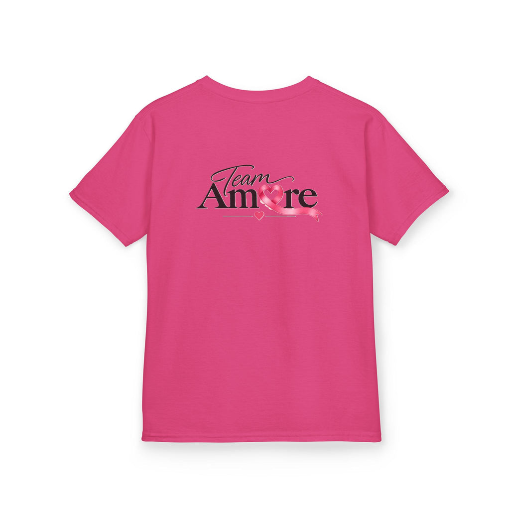 Kids Team Amore Heart Logo (Support Breast Cancer Awareness)