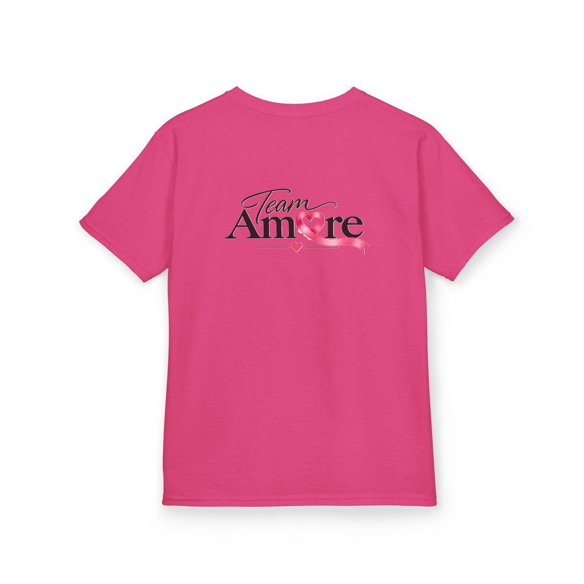 Kids Team Amore Heart Logo (Support Breast Cancer Awareness)