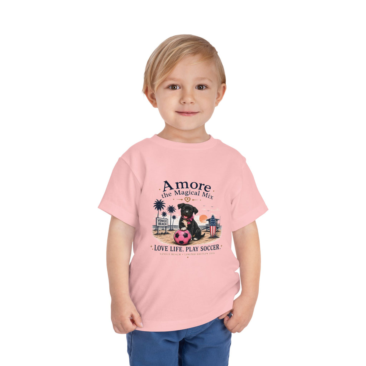 Toddler Soccer Cup 2026 Venice Beach "Amore the Magical Mix" Tee