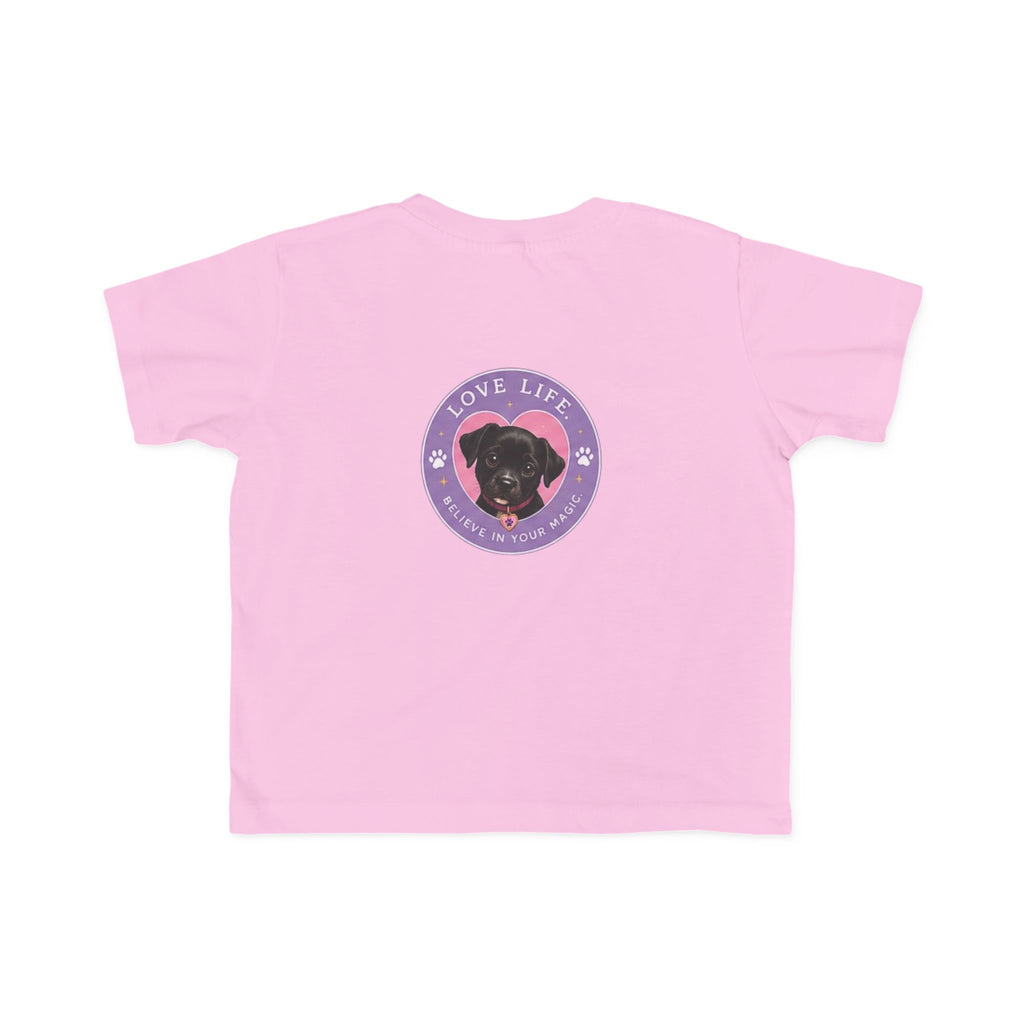 Toddler Amore the Magical Mix T-Shirt | Streetwear Logo | Love Life Puppy Design