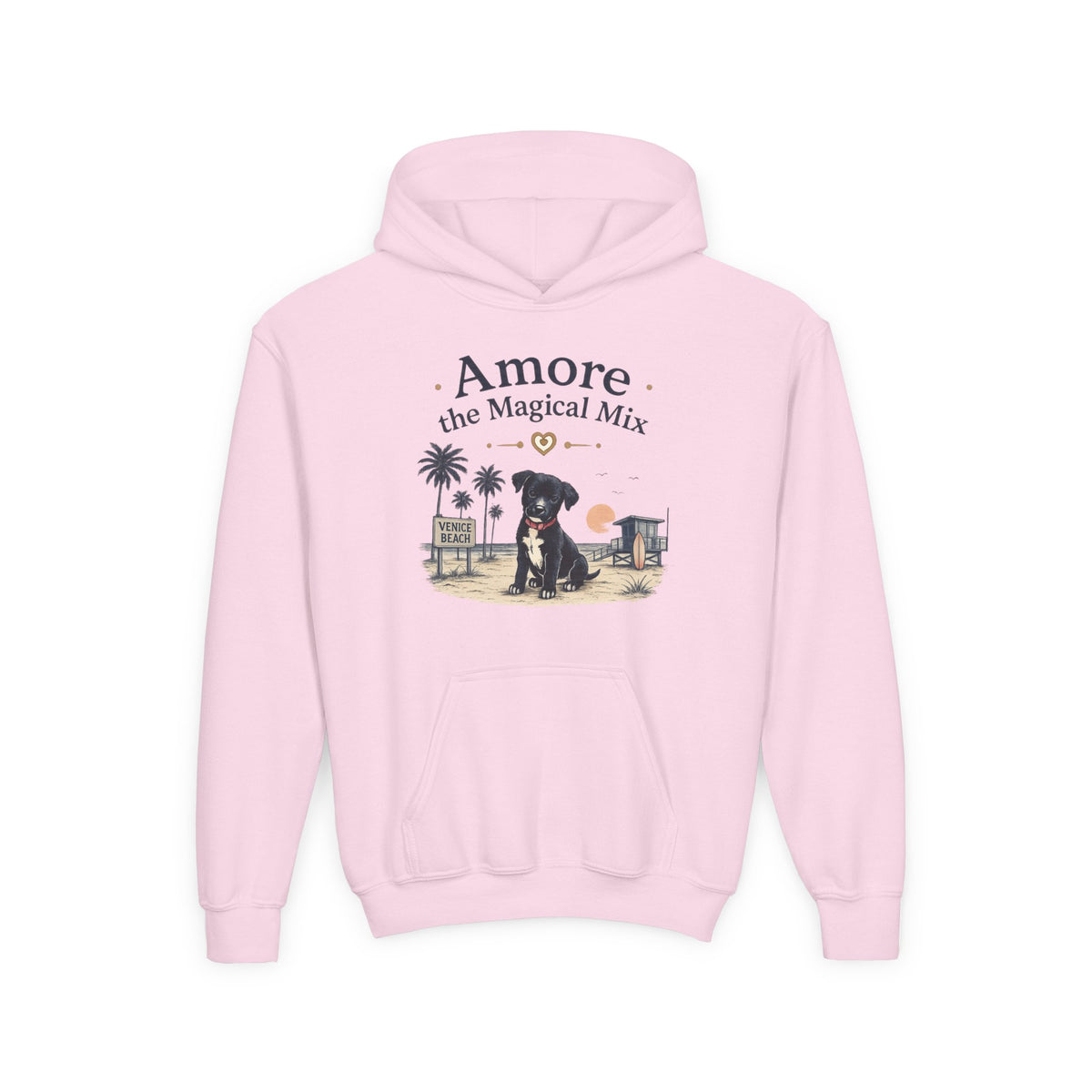Youth Hoodie Amore the Magical Mix Venice Beach Edition