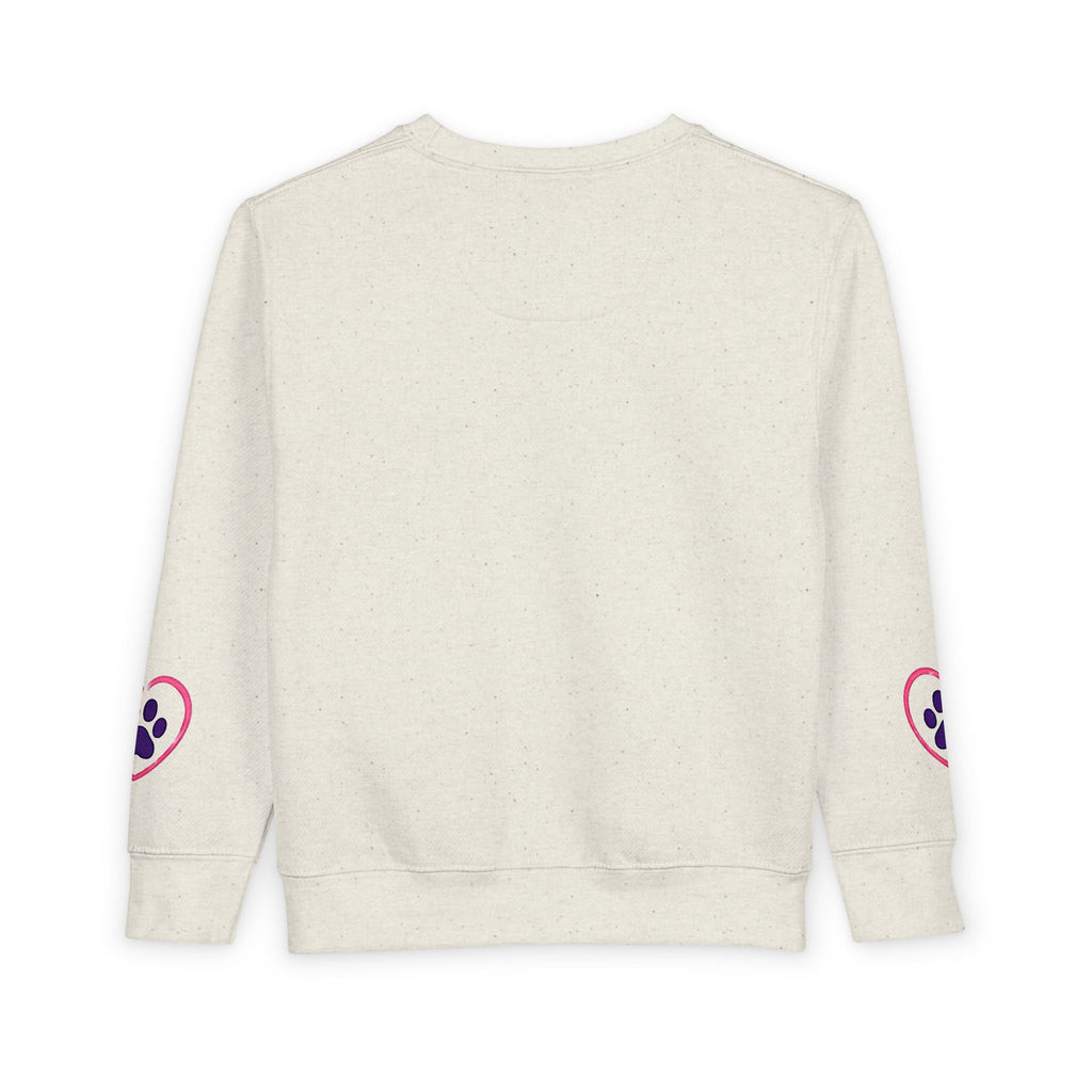 Toddler Amore the Magical Mix Sweatshirt Heart Puppy & paw print