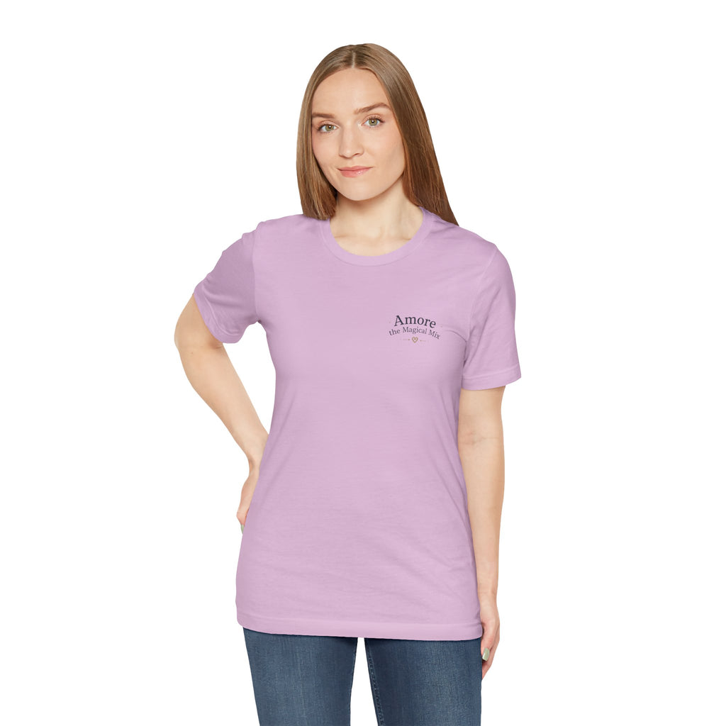 Adult T-Shirt Amore the Magical Mix Signature & Character Logos