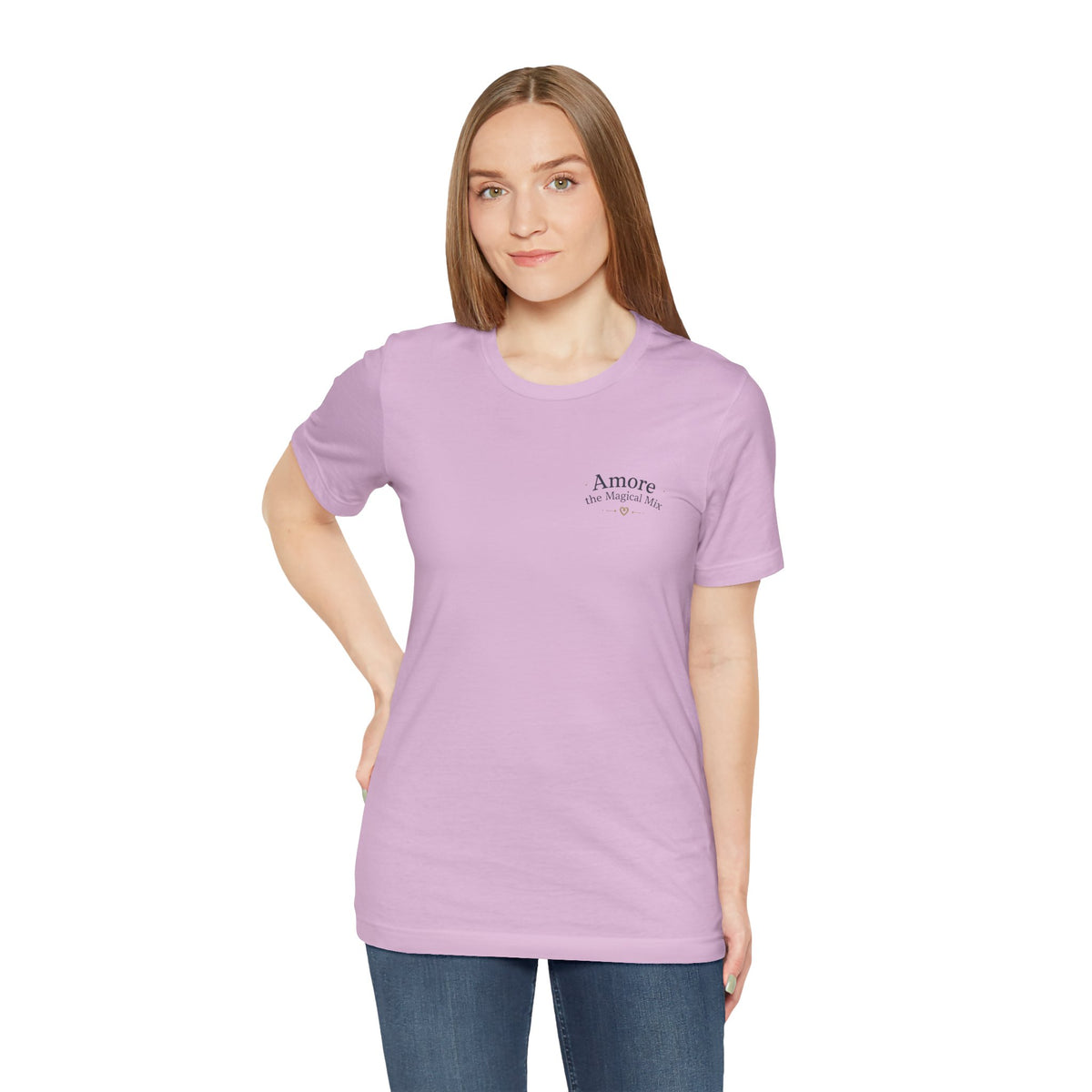 Adult T-Shirt Amore the Magical Mix Signature & Character Logos