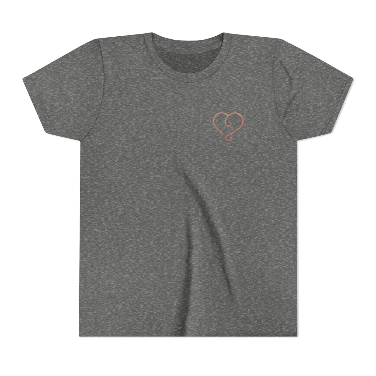 Amore Heart Graphic Youth T-Shirt