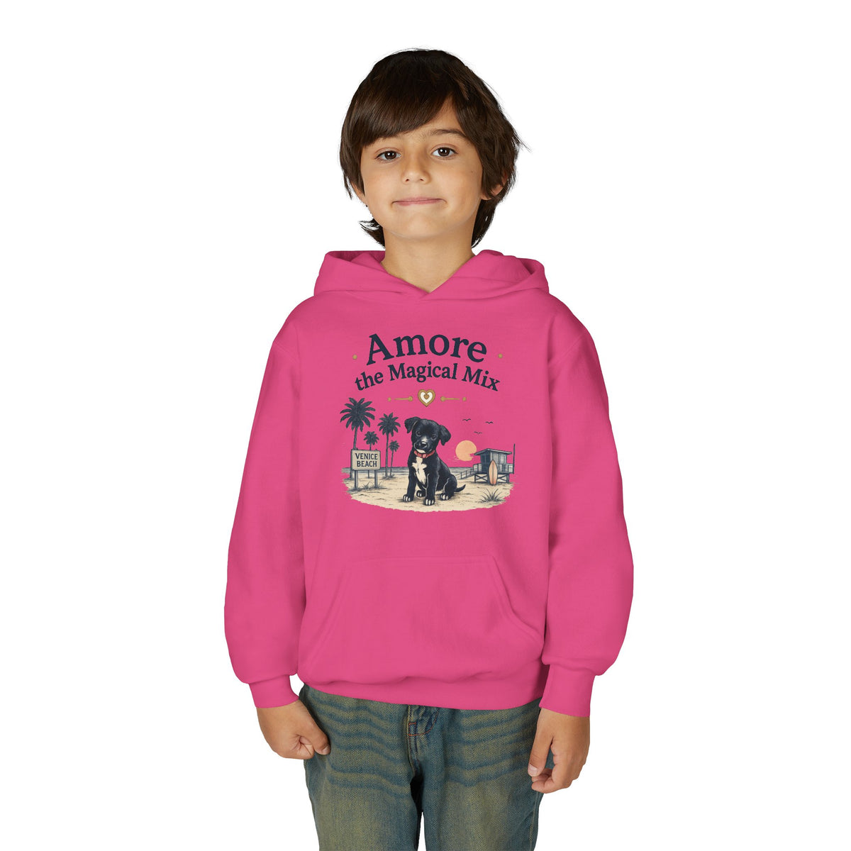Youth Hoodie Amore the Magical Mix Venice Beach Edition