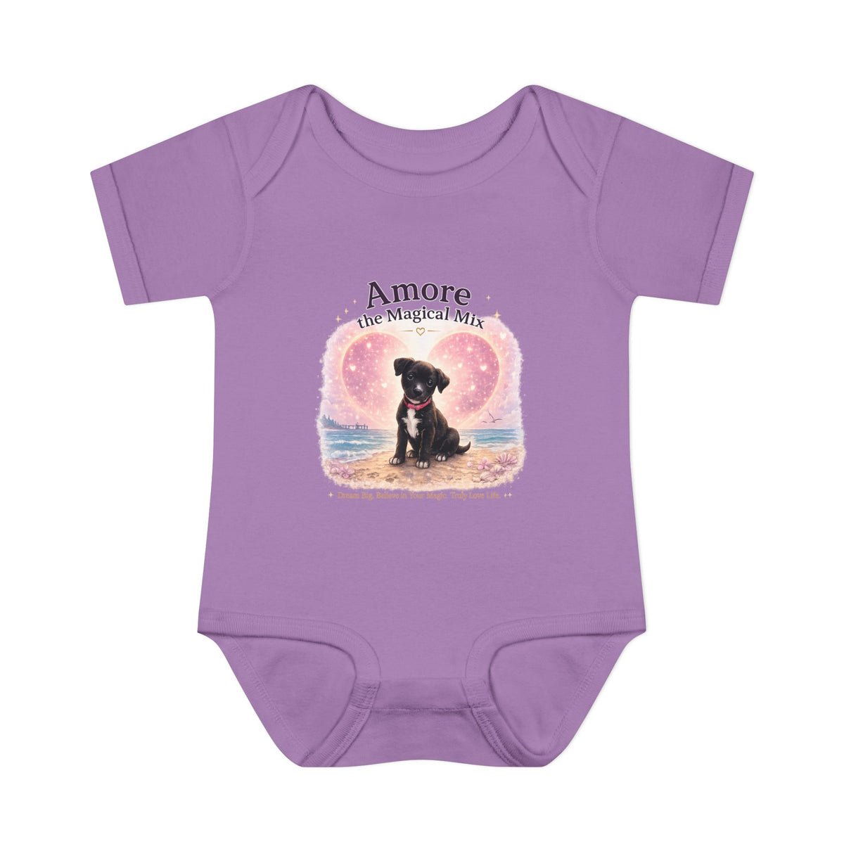 Infant Bodysuit Amore the Magical Mix Character Sunset