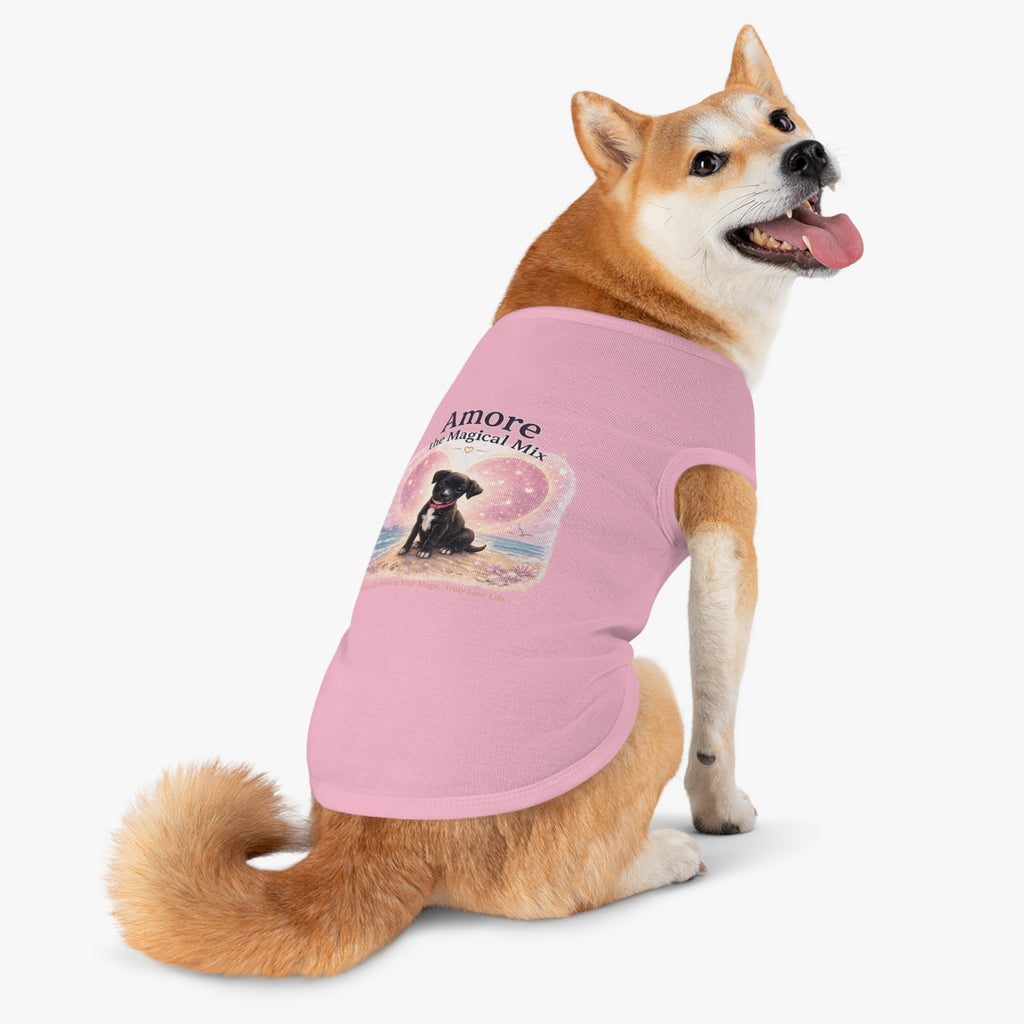 Dog Tank Amore the Magical Mix Character Logo
