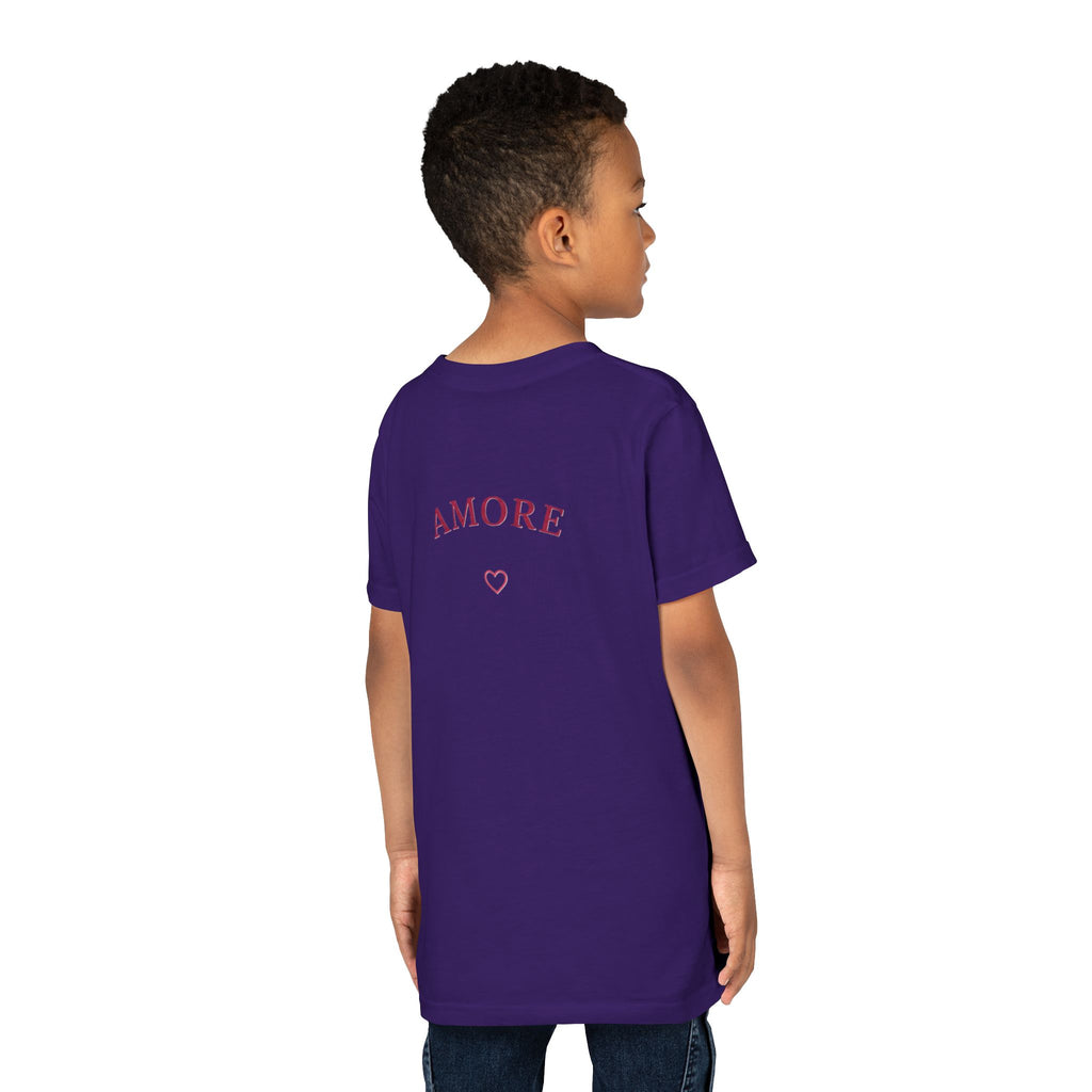 Amore Heart Graphic Youth T-Shirt