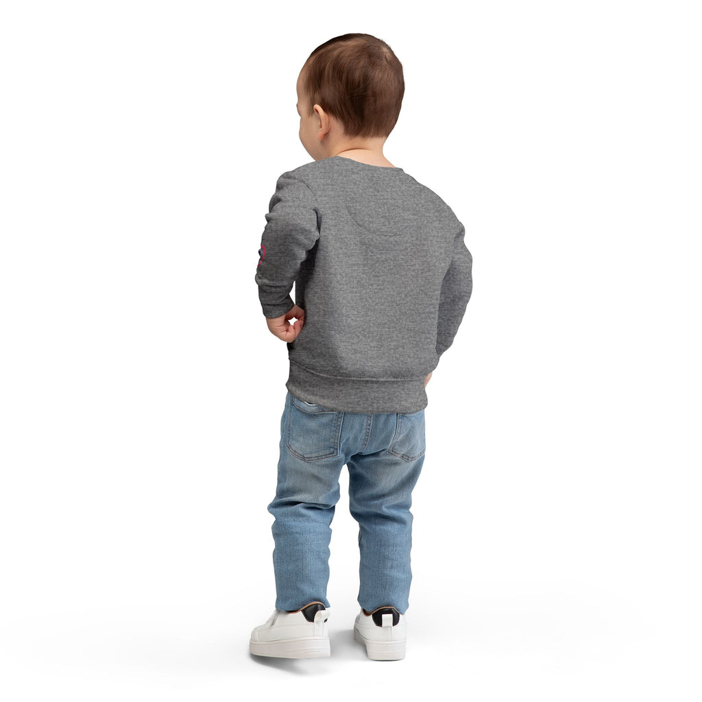 Toddler Amore the Magical Mix Sweatshirt Heart Puppy & paw print