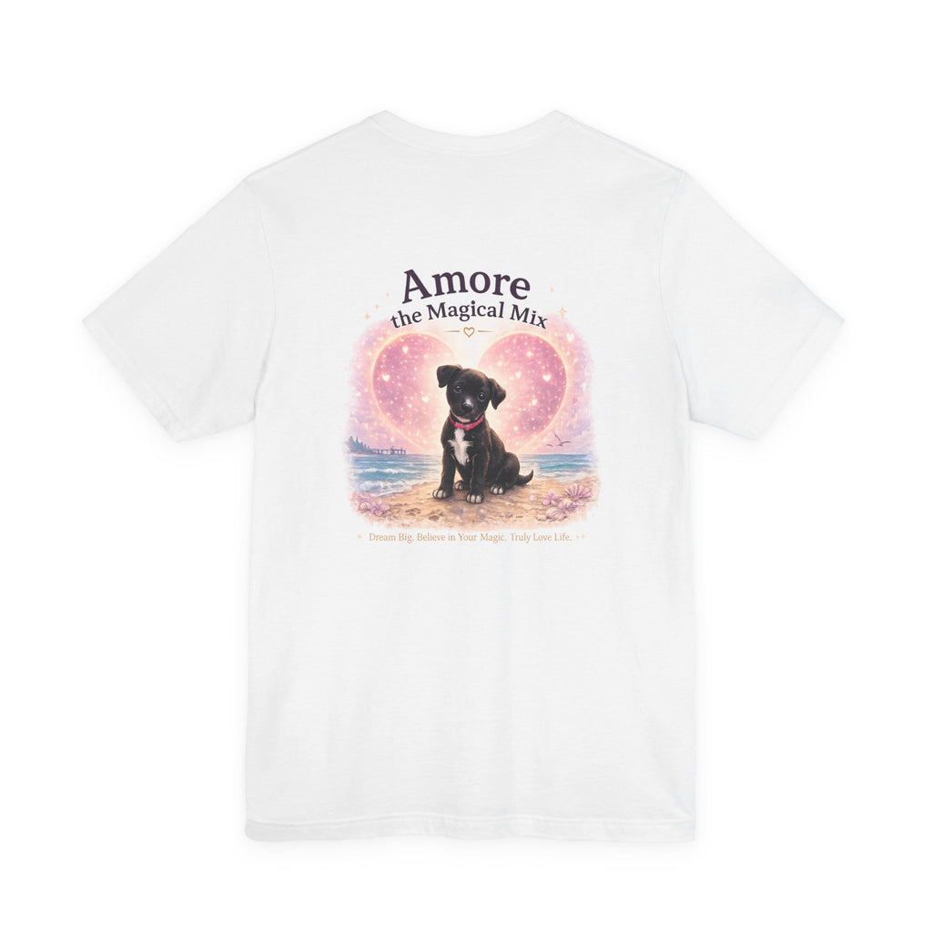 Adult T-Shirt Amore the Magical Mix Signature & Character Logos