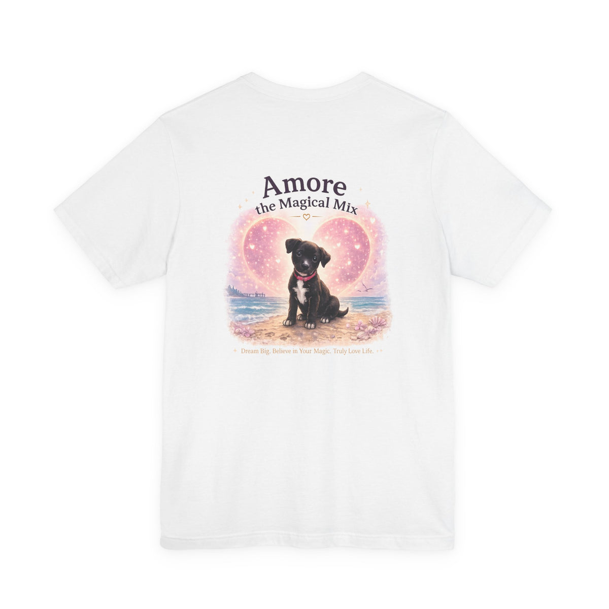 Adult T-Shirt Amore the Magical Mix Signature & Character Logos