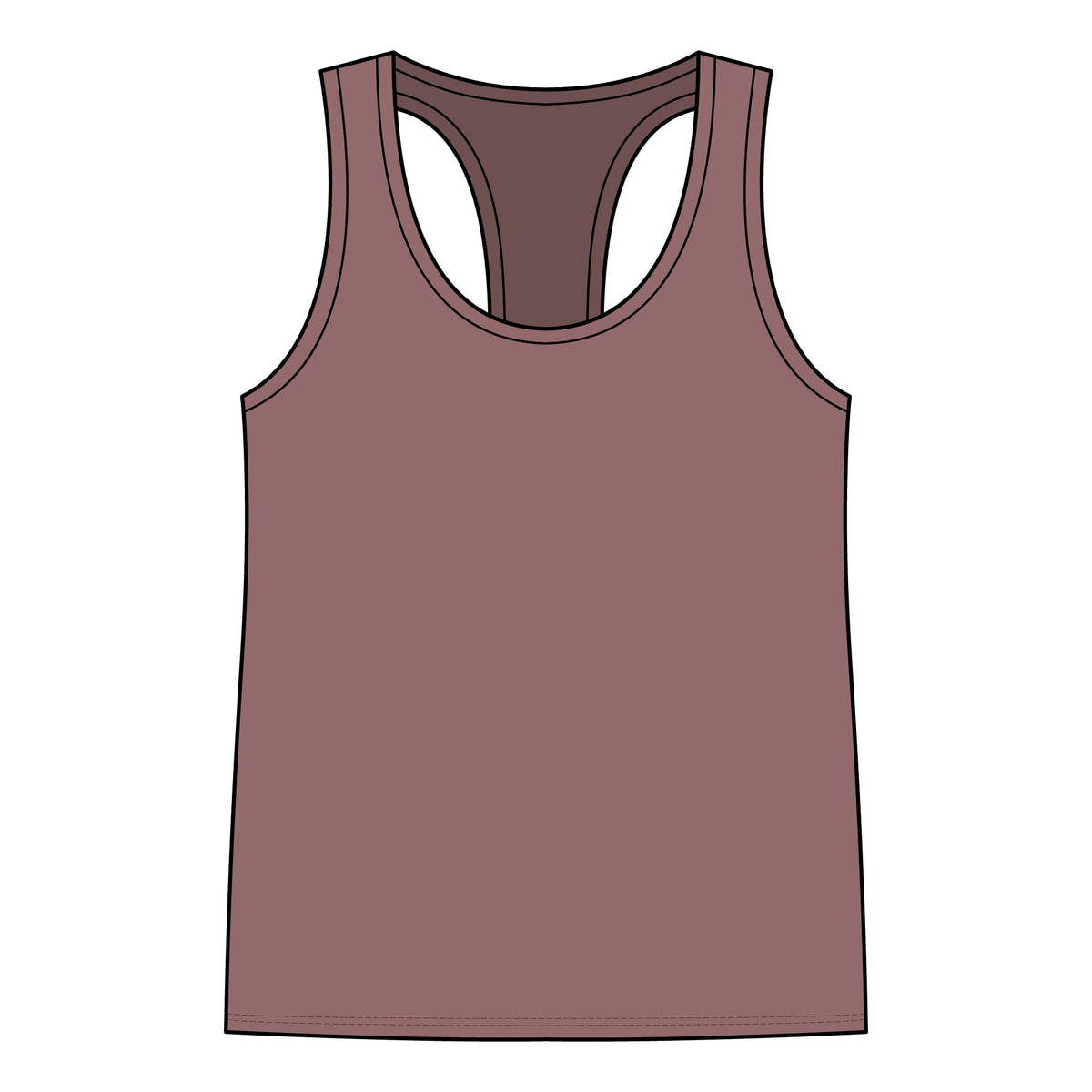 Women's 'Amore' Heart Graphic Racerback Tank Top