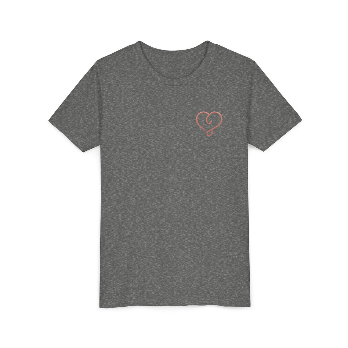 Amore Heart Graphic Youth T-Shirt