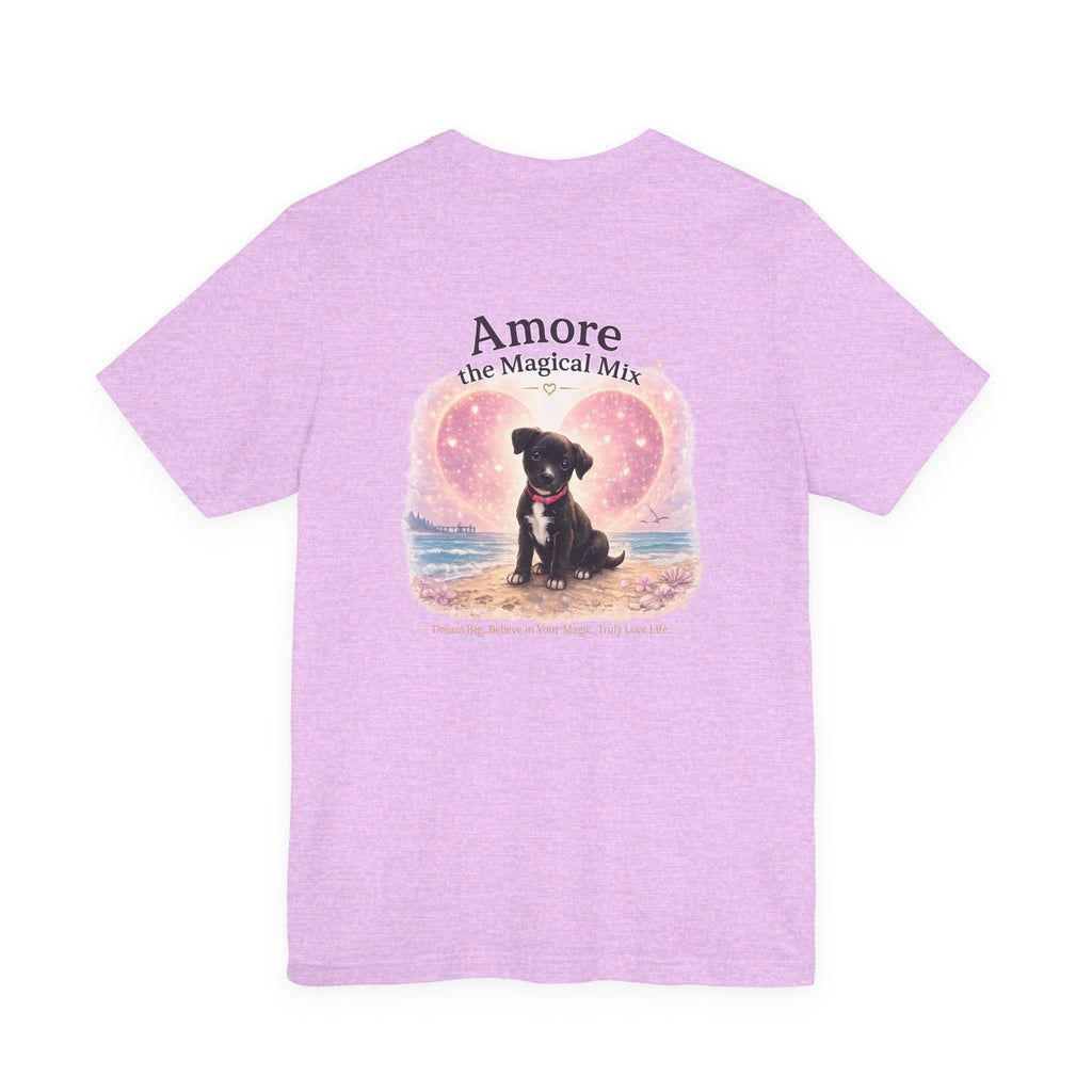 Adult T-Shirt Amore the Magical Mix Signature & Character Logos