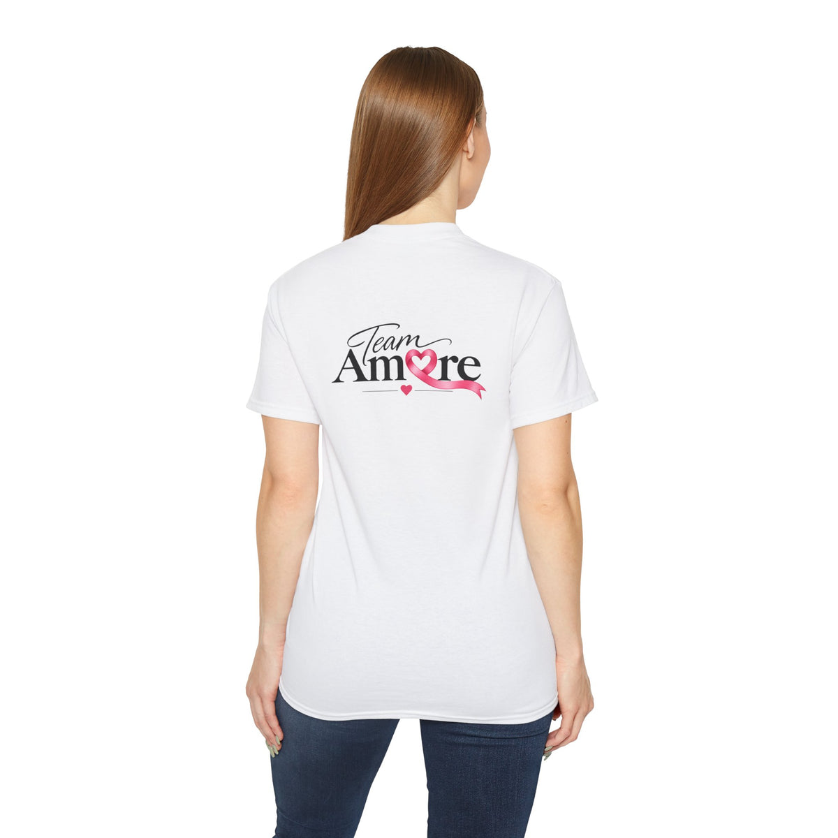 Team Amore Tee — "More Love, More Hope, More Tomorrow" Breast Cancer Awareness Shirt