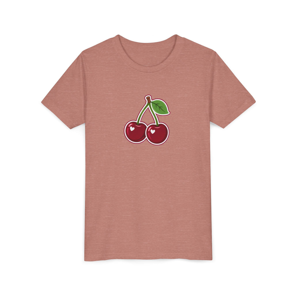 Youth Girls Cherry & Amore Graphic T-Shirt