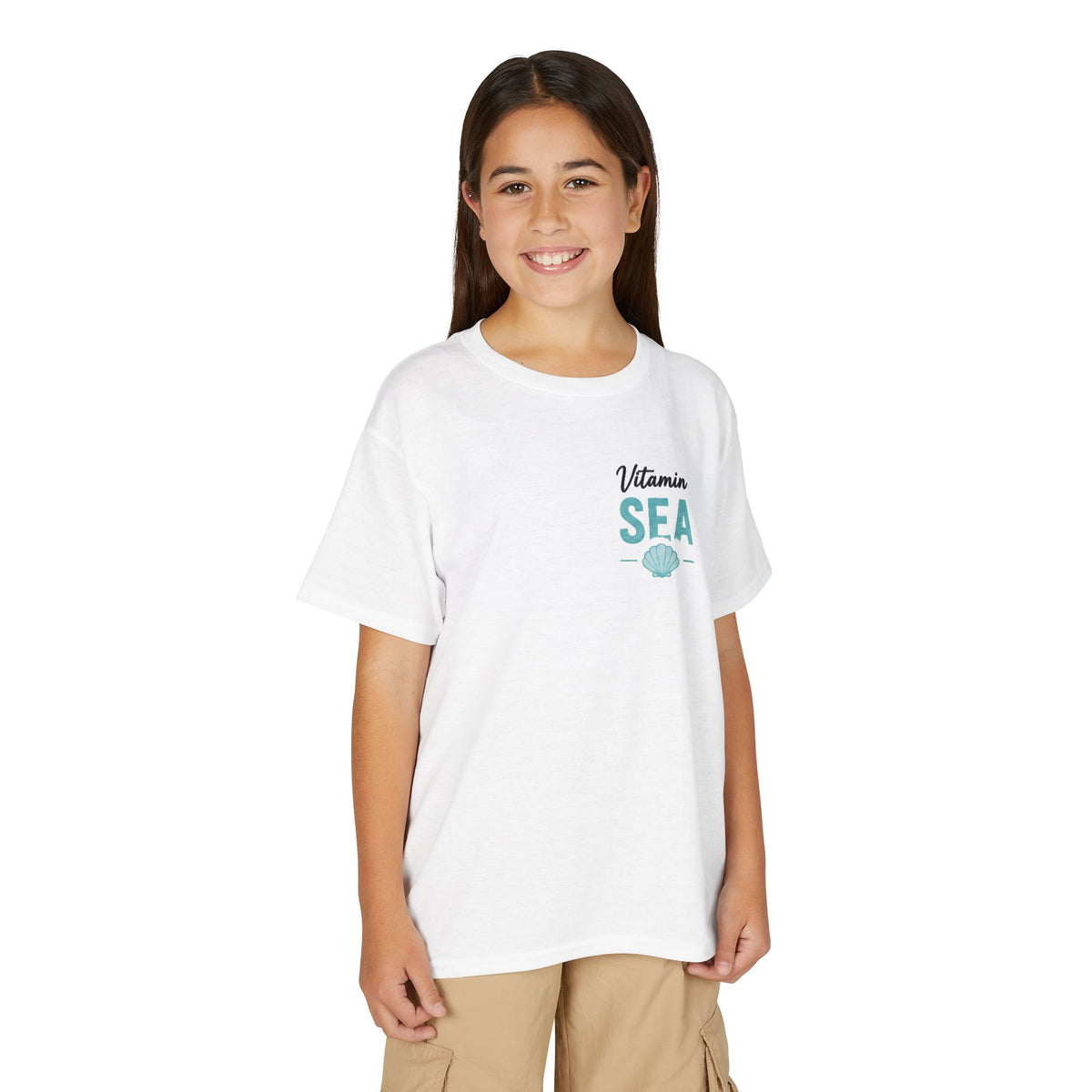 Youth 'Vitamin Sea' Graphic Beachy Kids T-Shirt
