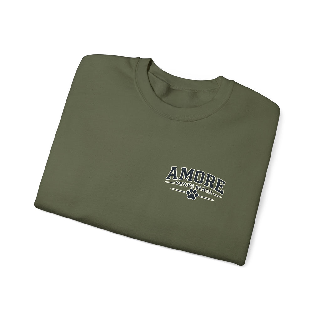 Unisex Adult Amore Venice Beach Sweatshirt |Streetwear Graphic