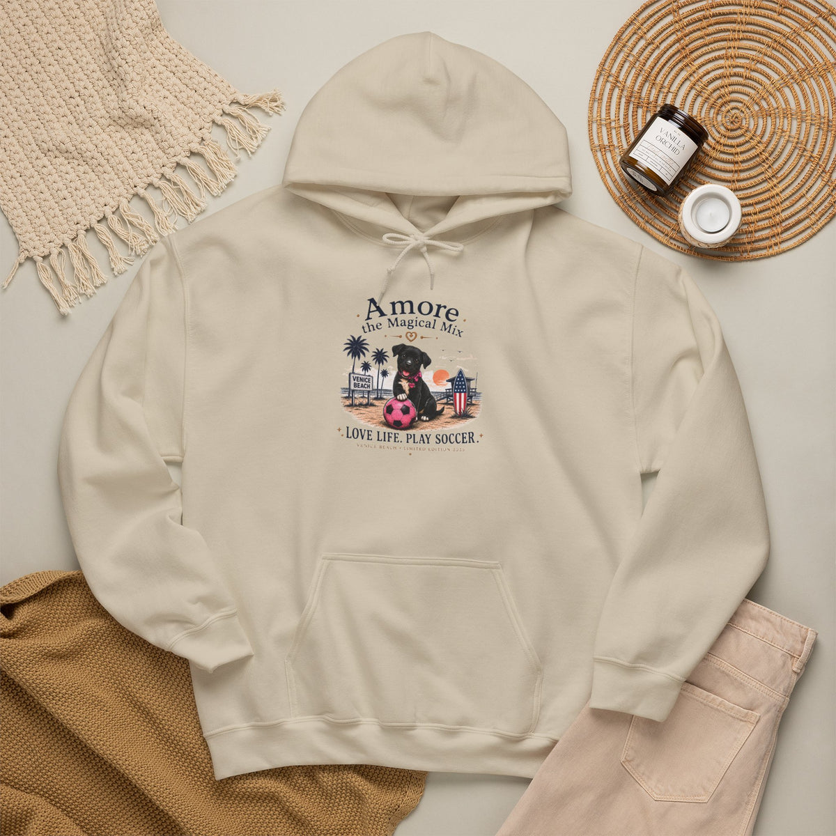 Adult Soccer Cup 2026 Venice Beach "Amore the Magical Mix" Hoodie