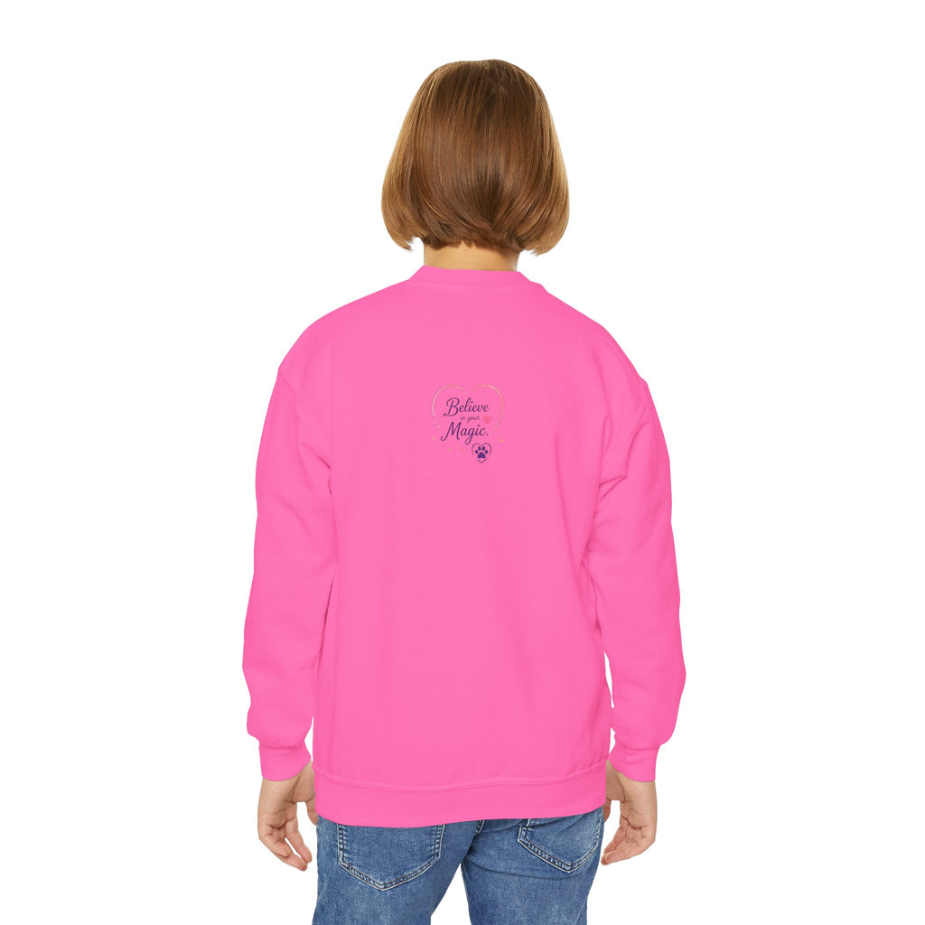 Youth Amore the Magical Mix Crewneck Sweatshirt | Character Logo