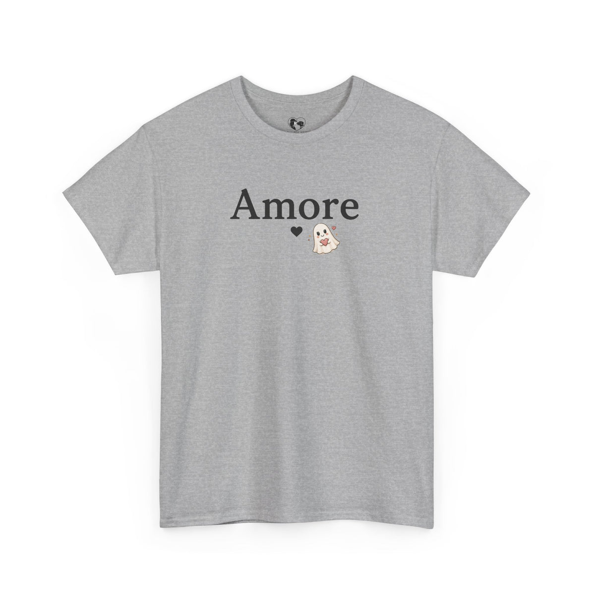 Women's Amore Halloween Icon Palm Trees & Pumpkin Spice Graphic T-Shirt