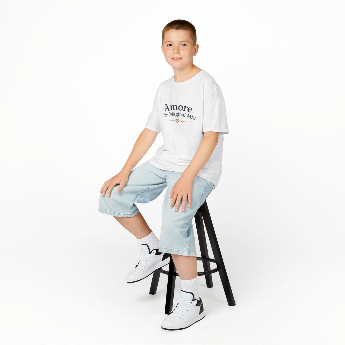 Youth T-Shirt Amore the Magical Mix Signature Logos
