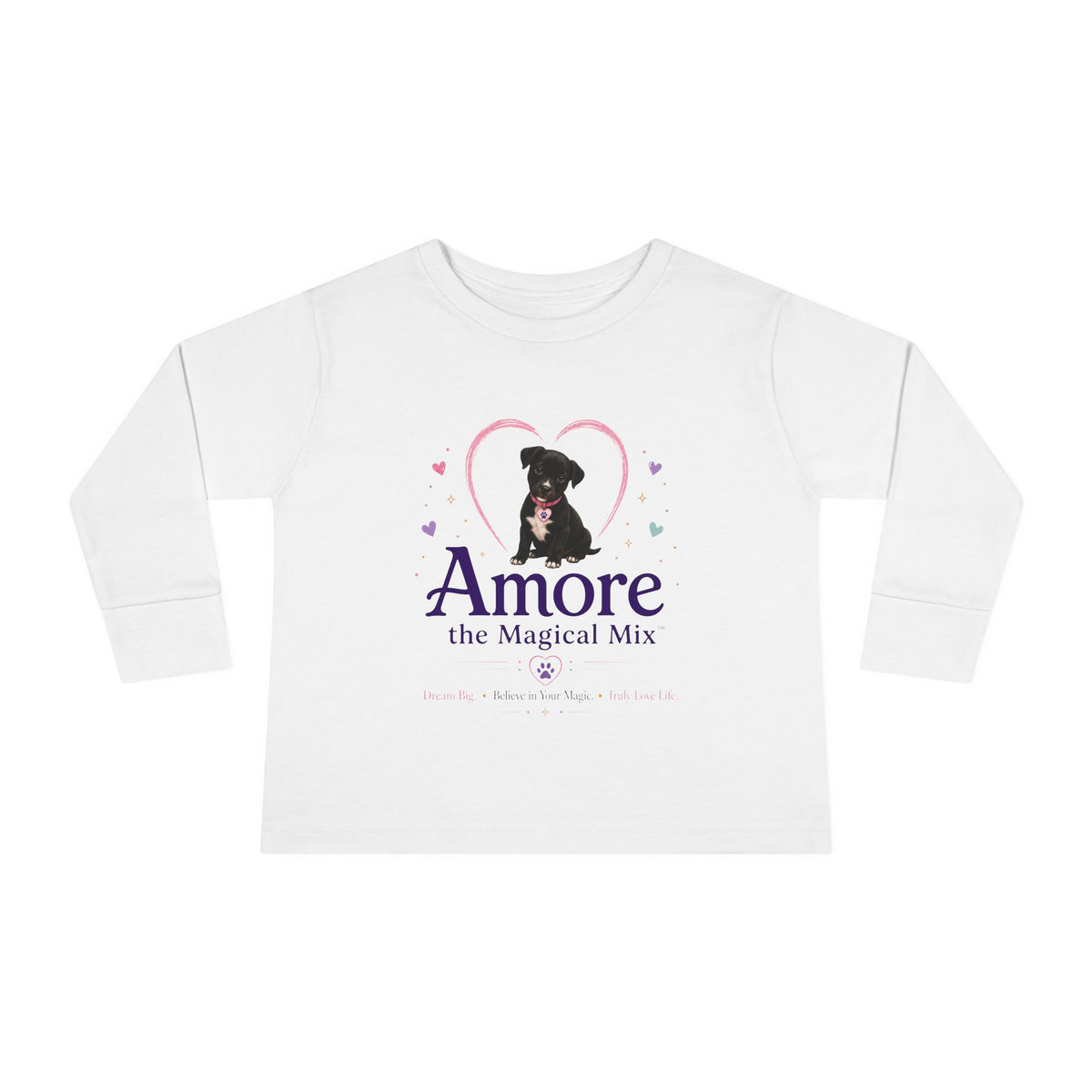 Toddler Amore the Magical Mix Long Sleeve Tee | Believe in Your Magic