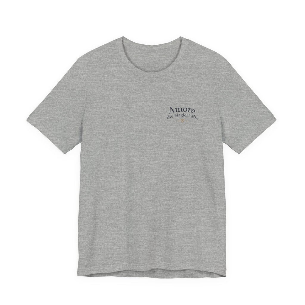 Adult T-Shirt Amore the Magical Mix Signature & Character Logos