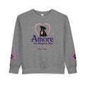 Toddler Amore the Magical Mix Sweatshirt Heart Puppy & paw print