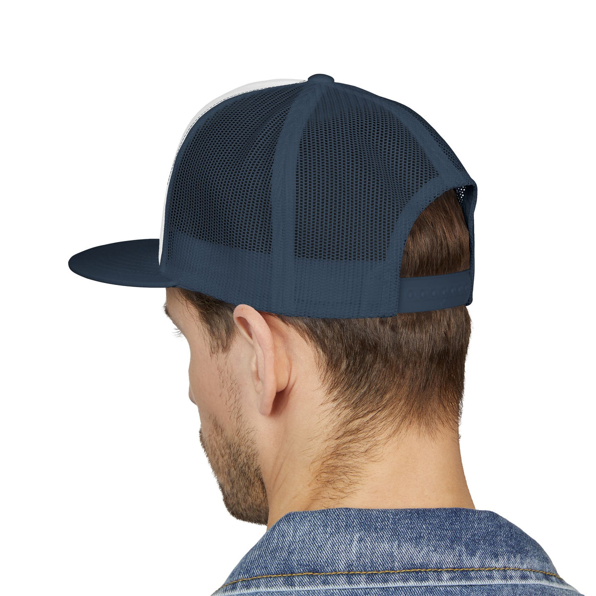 Amore Heart Trucker Hat – Vintage Script Snapback Cap