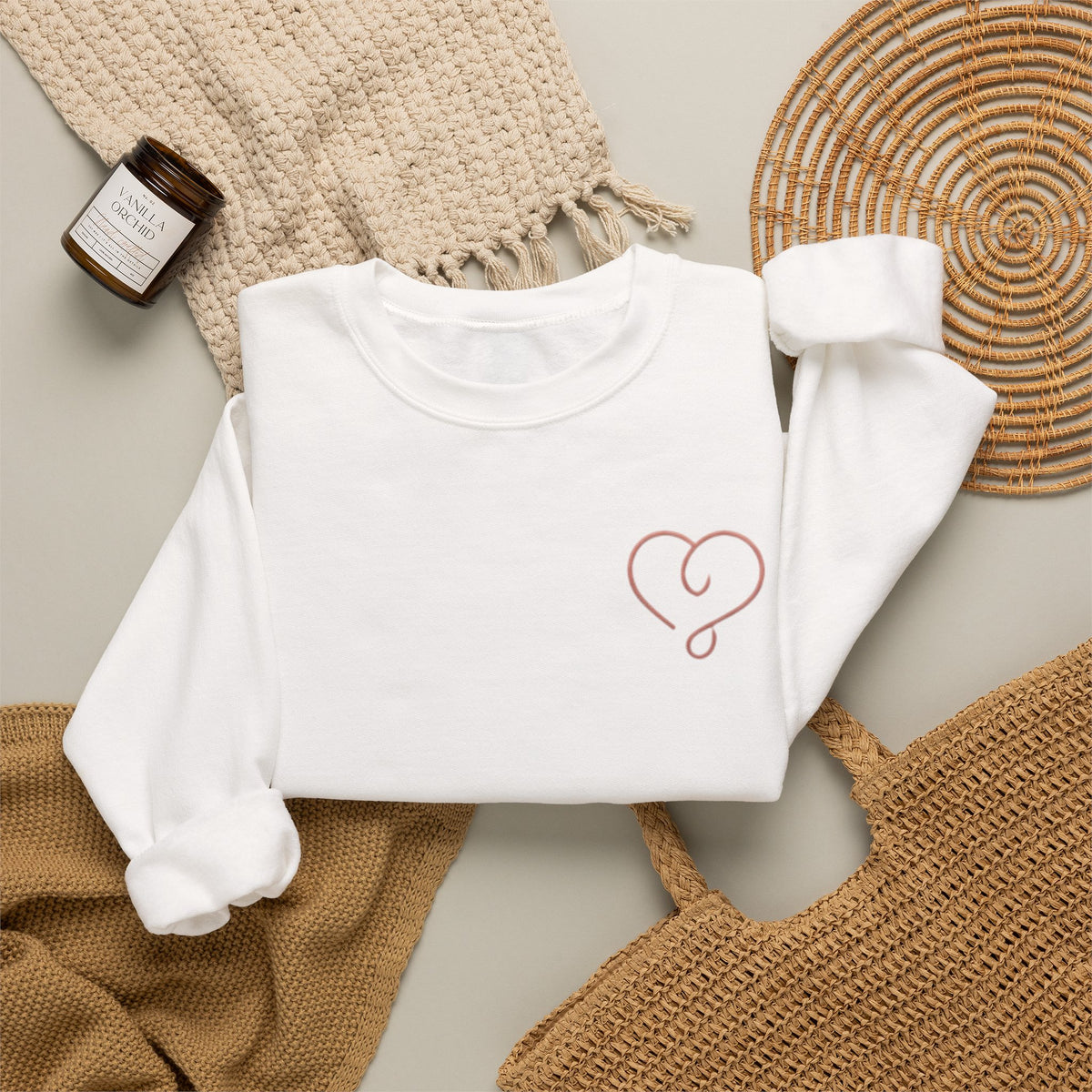 Women's Heart & Amore Valenti & Co. Crewneck Sweatshirt