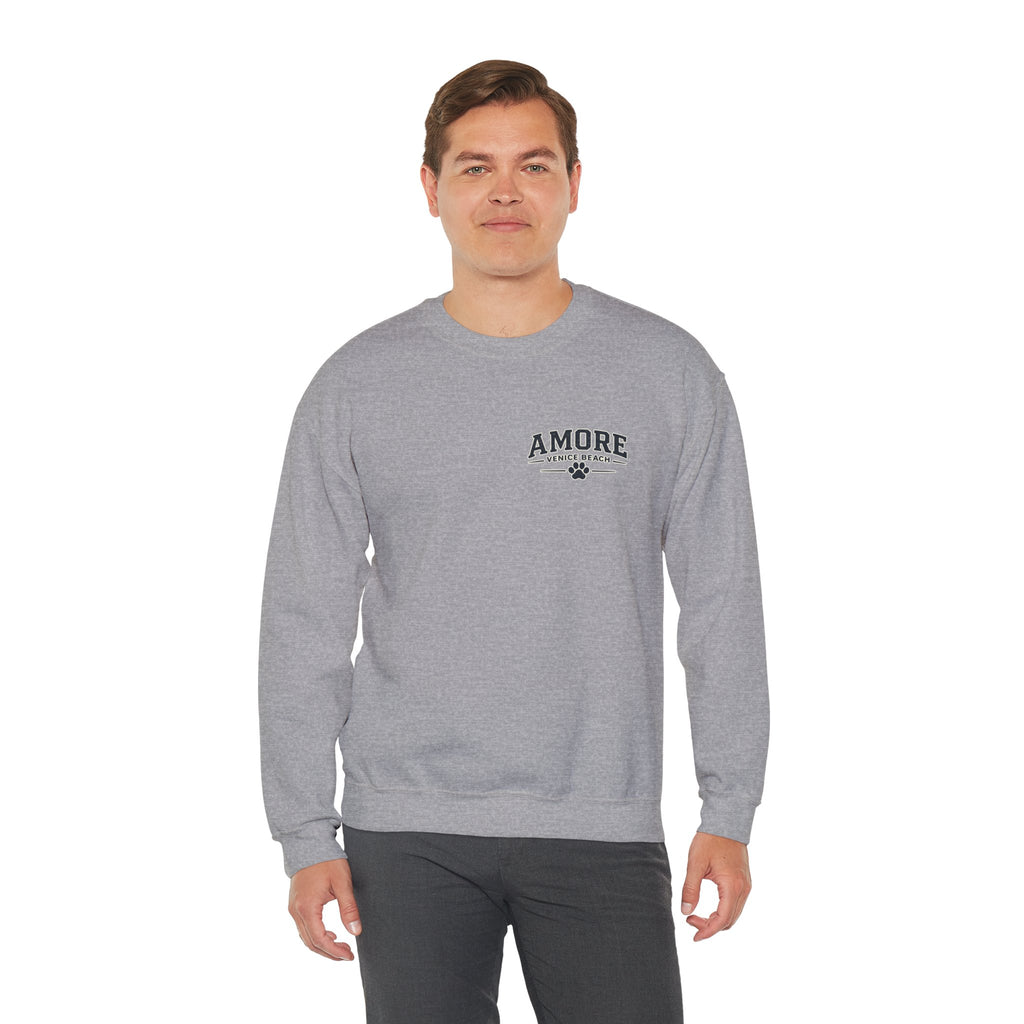 Unisex Adult Amore Venice Beach Sweatshirt |Streetwear Graphic