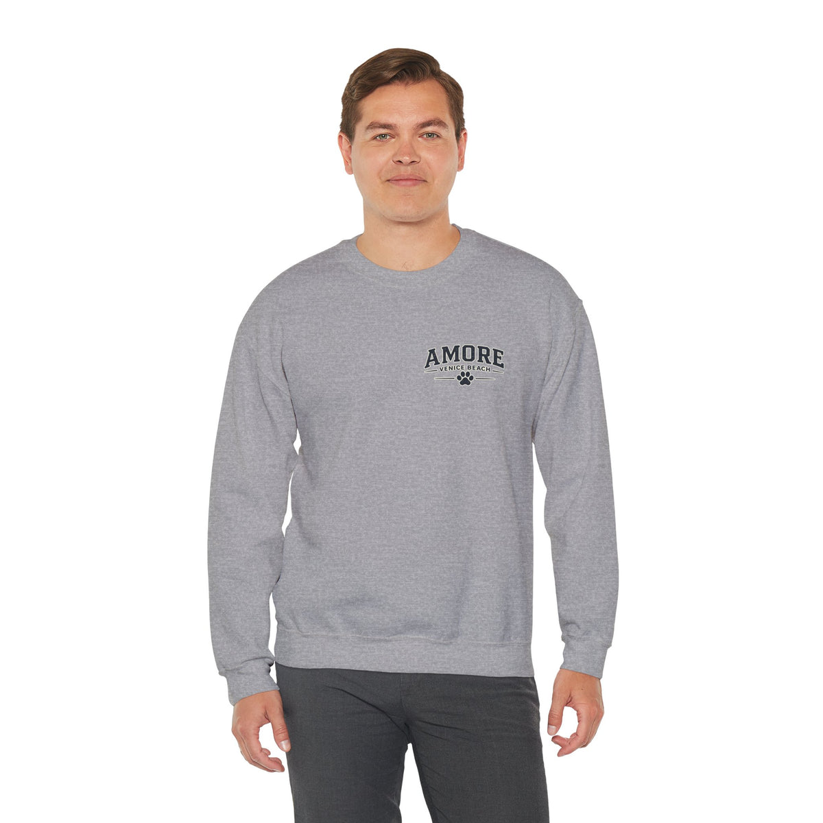 Unisex Adult Amore Venice Beach Sweatshirt |Streetwear Graphic