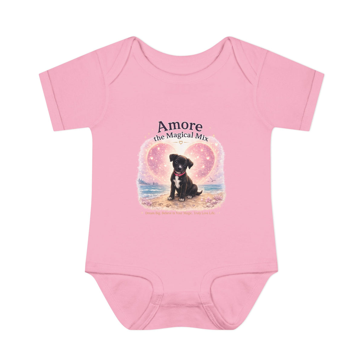 Infant Bodysuit Amore the Magical Mix Character Sunset